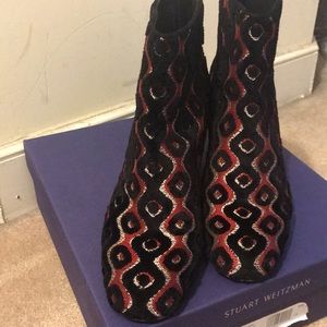 Stuart Weitzman sued booties
